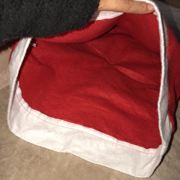 XL Santa hat decor 17” x 23” damaged - Picture 3 of 5